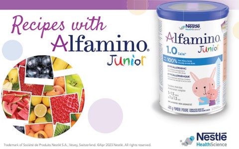 Recipes with Alfamino® Junior